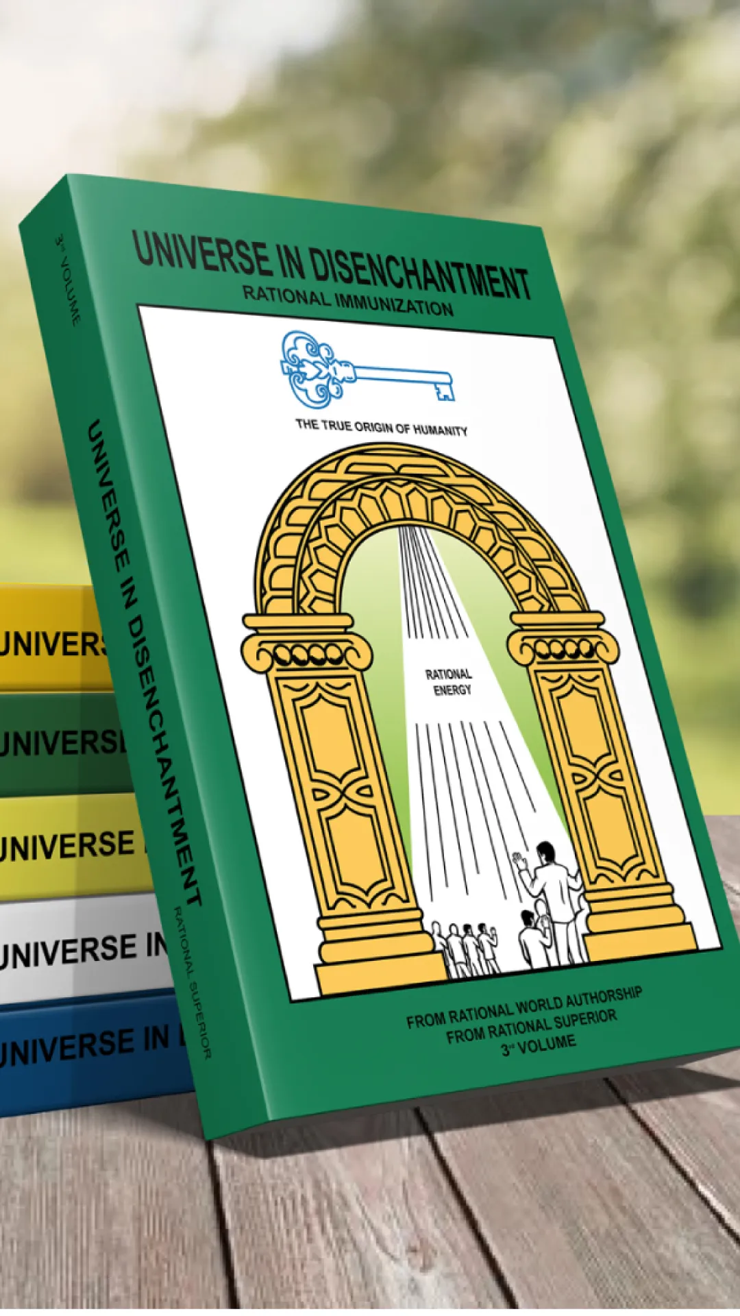3º volume - Livro Universo em Desencanto Cultura Racional - Versão em Inglês