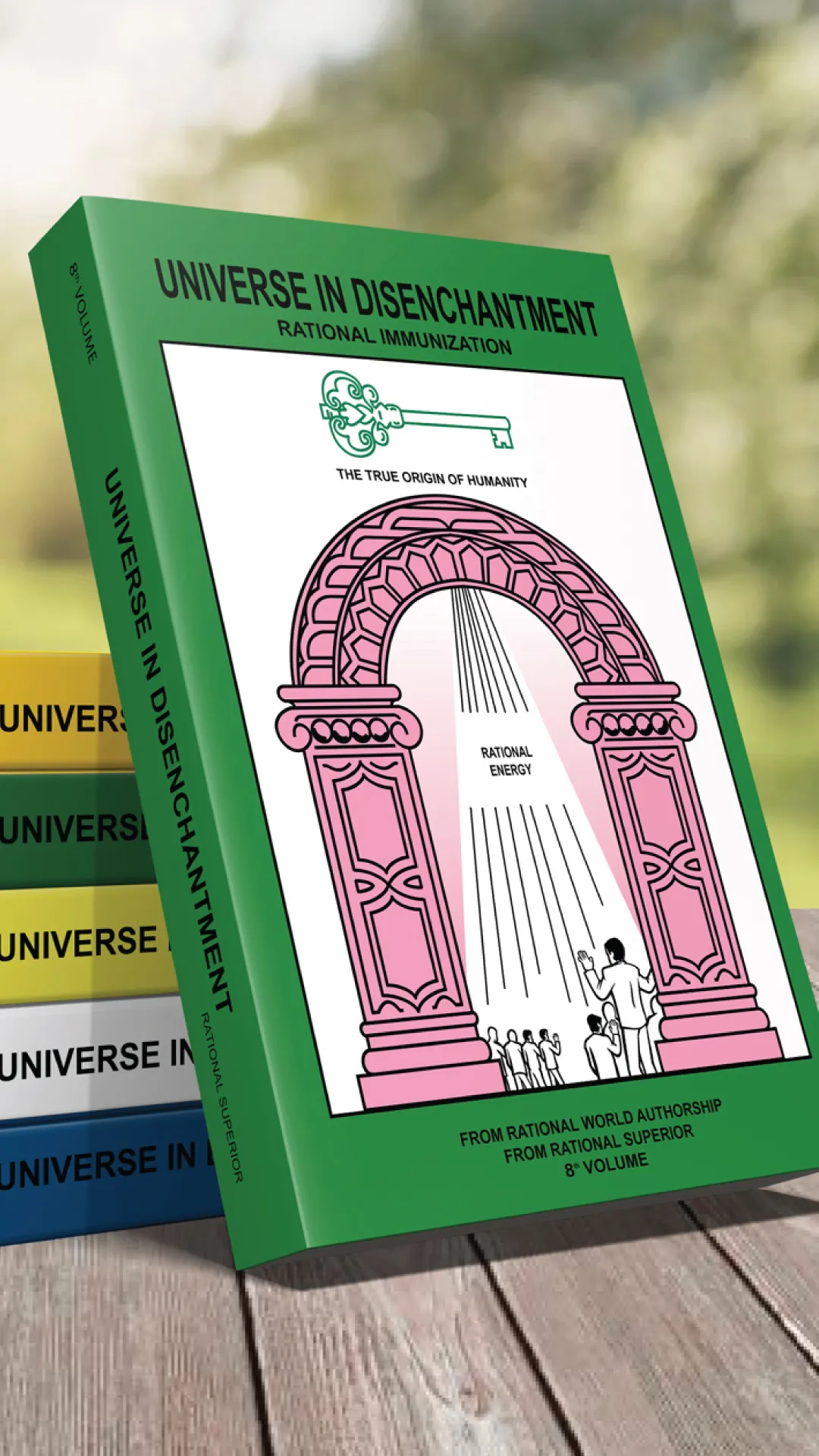 8º volume - Livro Universo em Desencanto Cultura Racional - Versão em Inglês