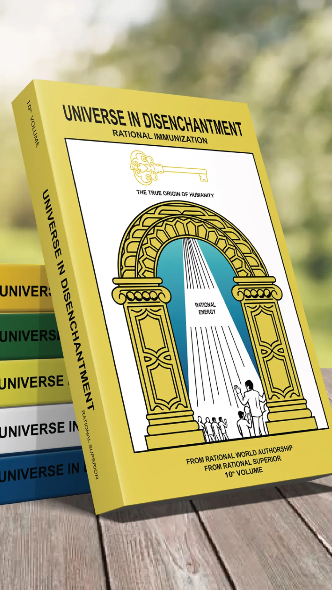 10º volume - Livro Universo em Desencanto Cultura Racional - Versão em Inglês