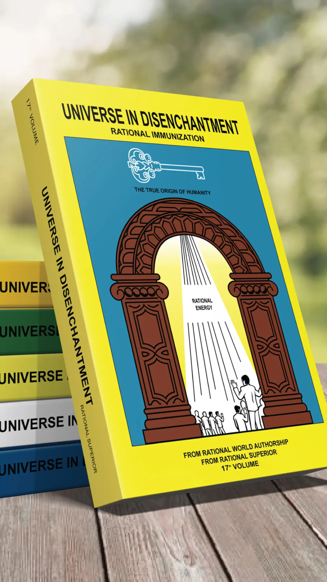 17º volume - Livro "Universo em Desencanto" Cultura Racional - Versão em inglês