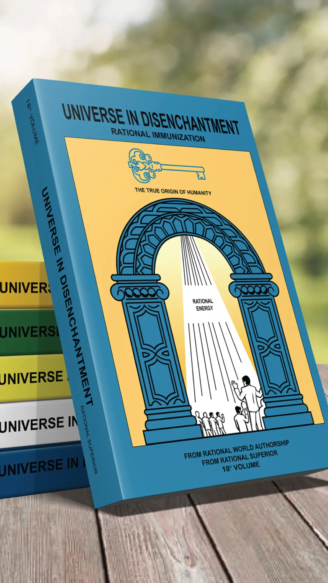 18º volume - Livro Universo em Desencanto Cultura Racional - Versão em inglês